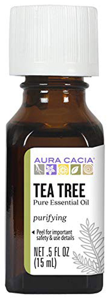 AURA CACIA Tea Tree Essential Oil  (15 ml)