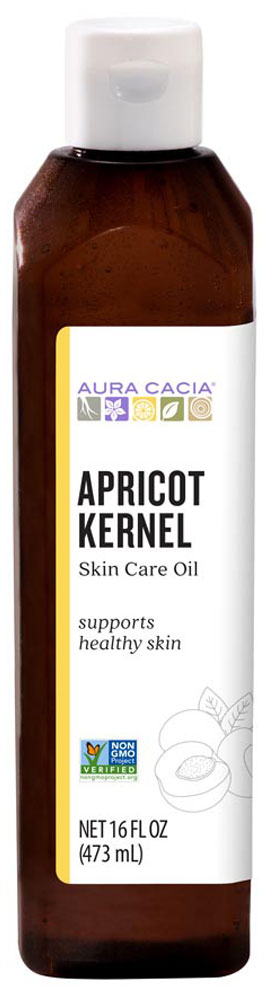 AURA CACIA Apricot Kernel Skin Care Oil  (473 ml)