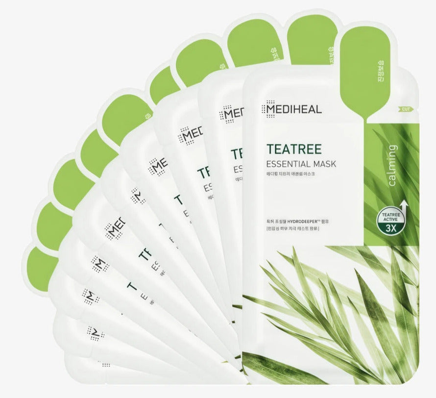 MEDIHEAL Essential Mask Tea Tree (10 Count)