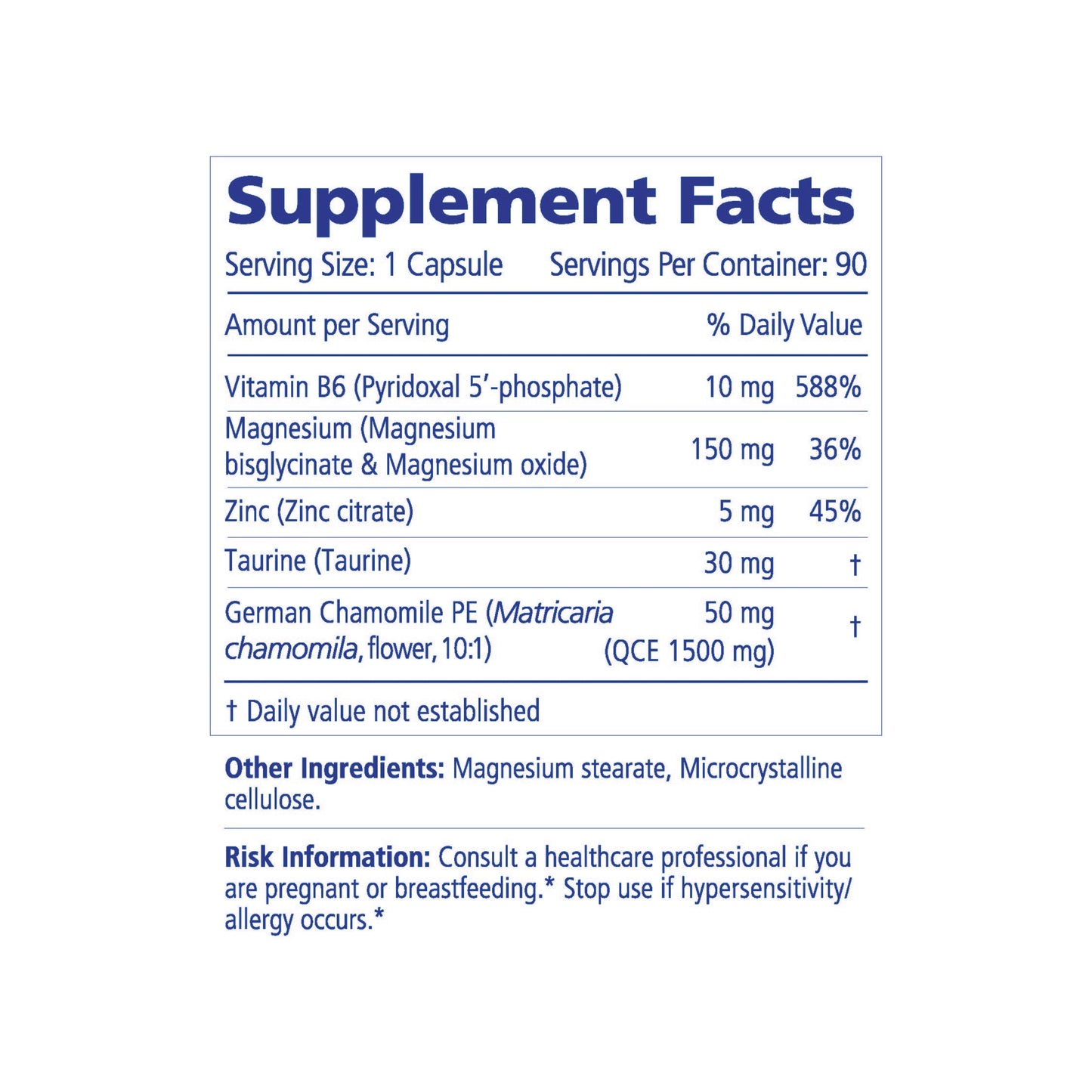 VITALITY Magnesium + Chamomile