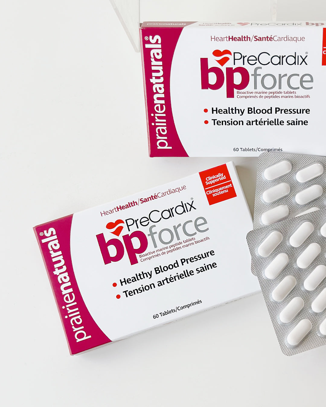 PRAIRIE NATURALS PreCardix BP Force (60 Tabs)