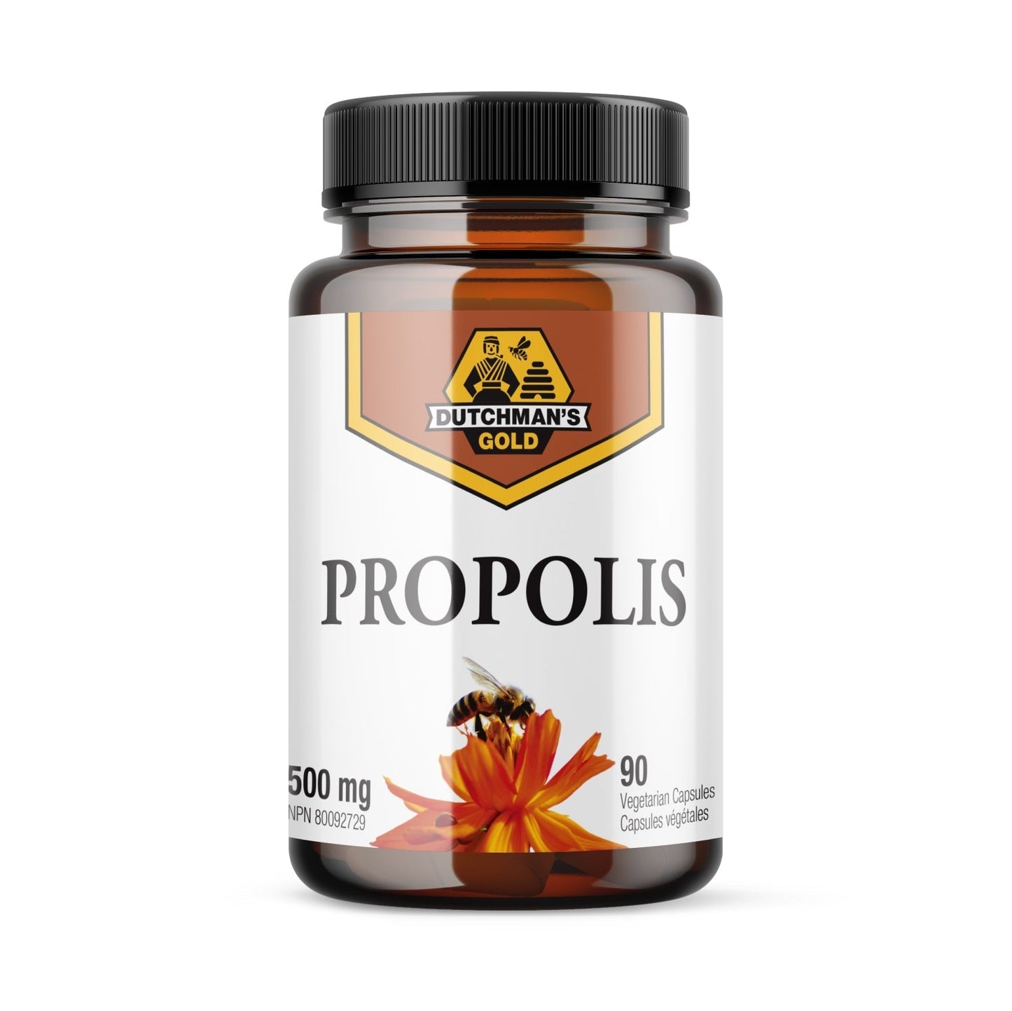 DUTCHMAN'S GOLD Bee Propolis 500 mg 90 caps