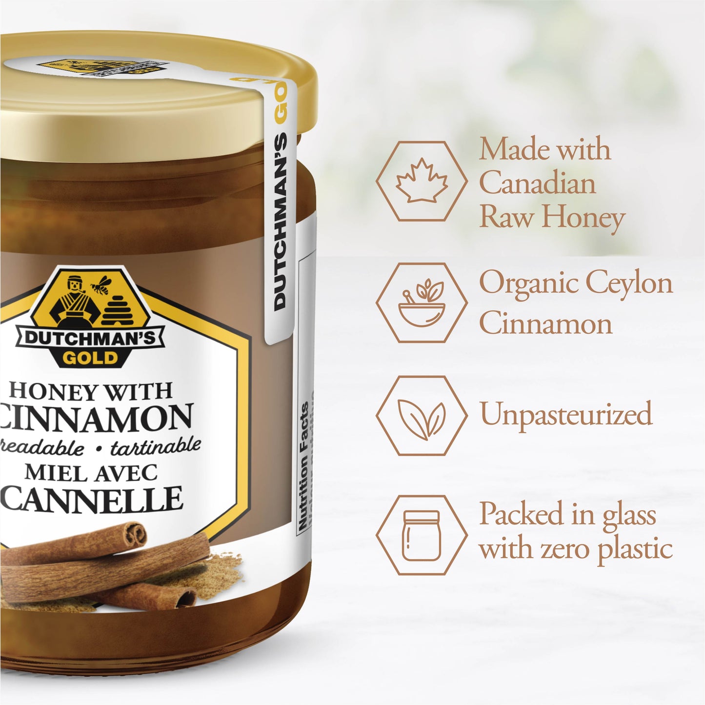 DUTCHMAN'S GOLD Cinnamon Honey Spread