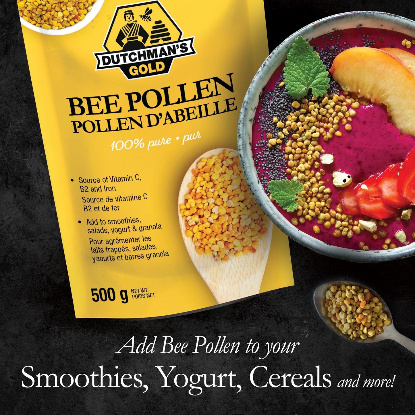 DUTCHMAN'S GOLD Bee Pollen Granules