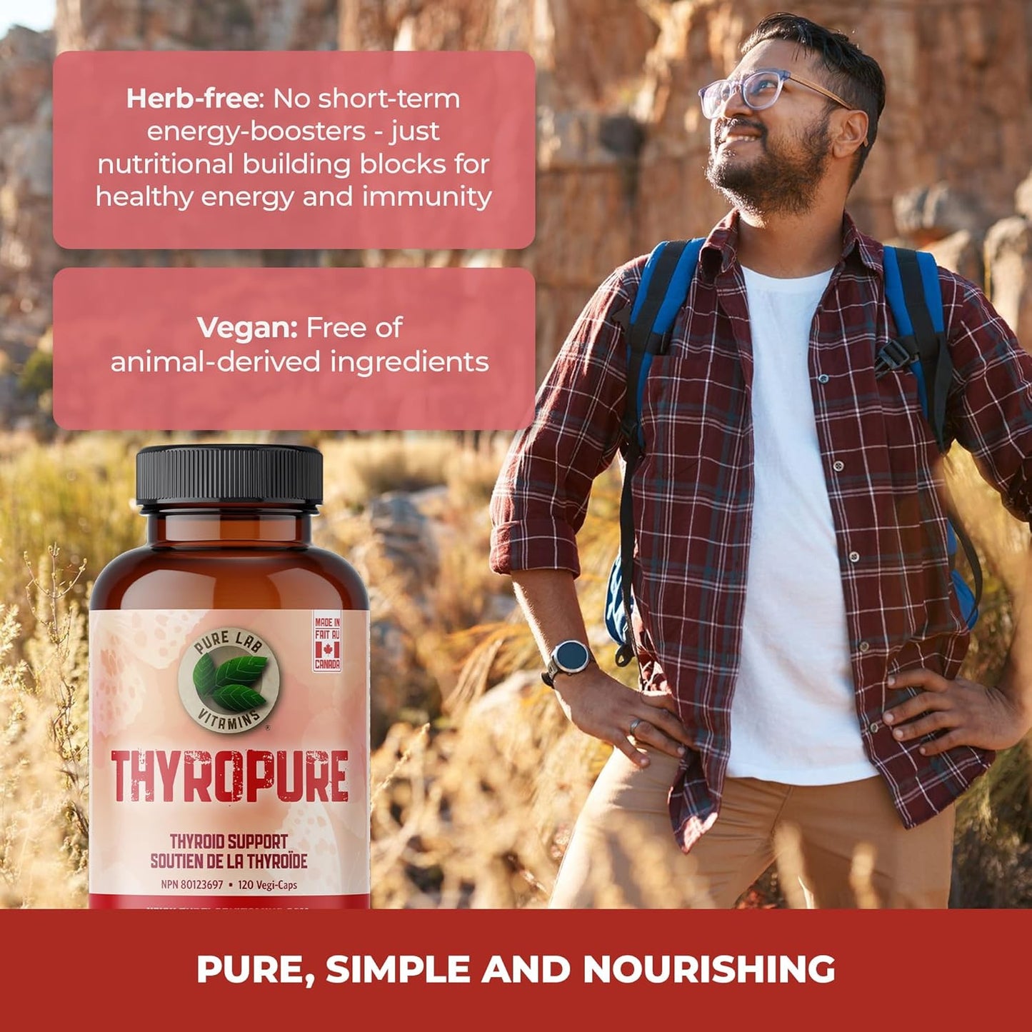 PURE LAB VITAMINS ThyroPure (120 veg caps)