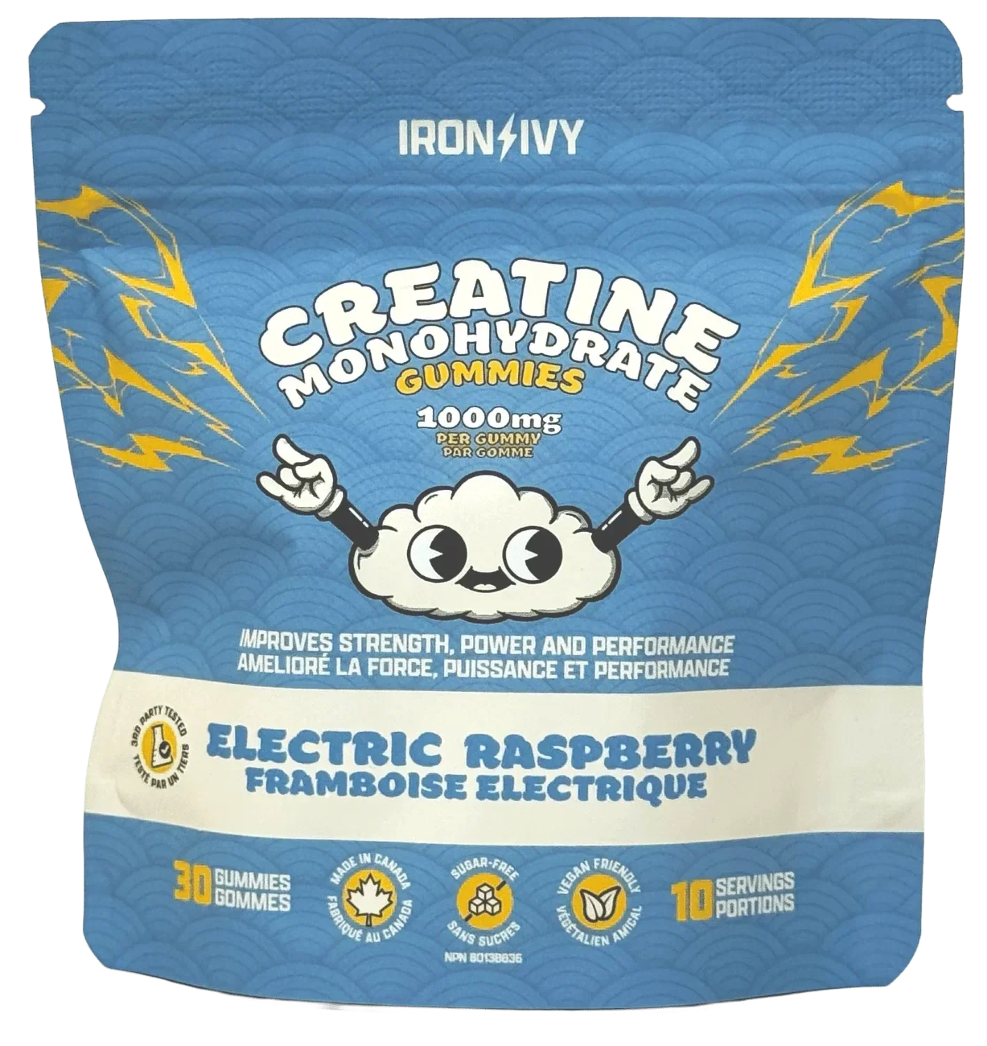 IRON & IVY Creatine Monohydrate Gummies