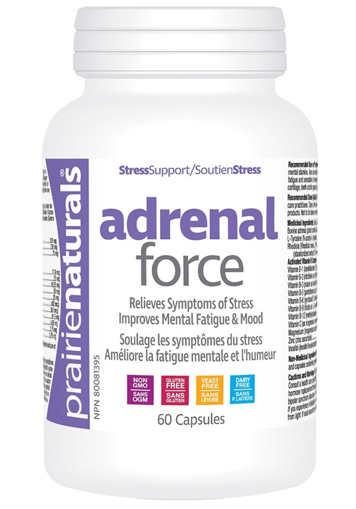 PRAIRIE NATURALS Adrenal Force (60 caps)