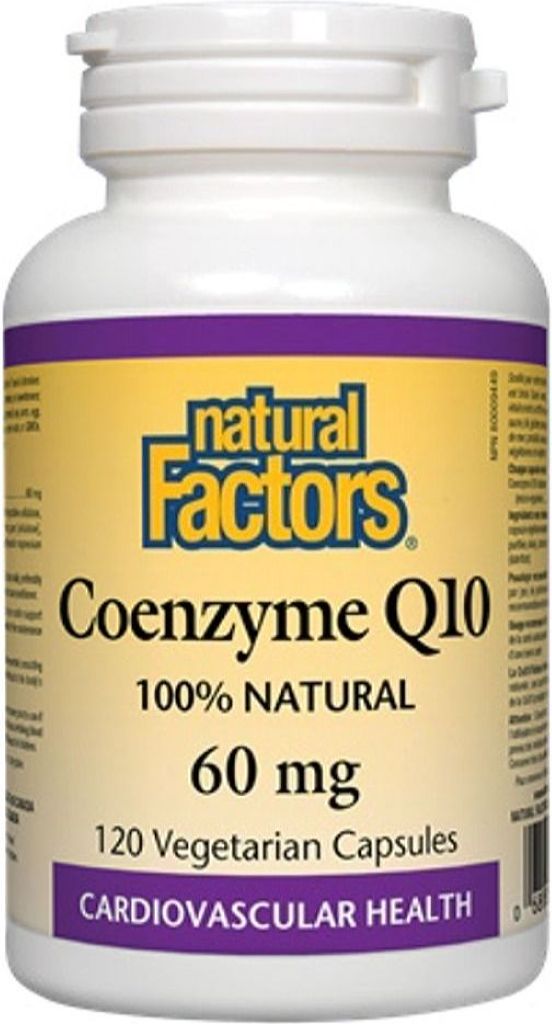 NATURAL FACTORS CO Q10 (60 mg - 120 veg caps)