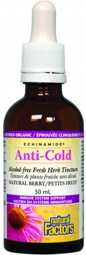NATURAL FACTORS Echinamide Anti-Cold Tincture (50 ml)