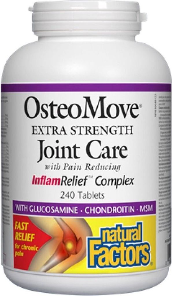 NATURAL FACTORS OsteoMove Extra Strength Joint Care (240 tabs)