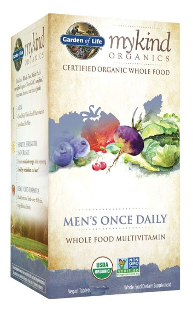 MYKIND Organics Multivitamin Mens Once Daily (30 veg tabs)