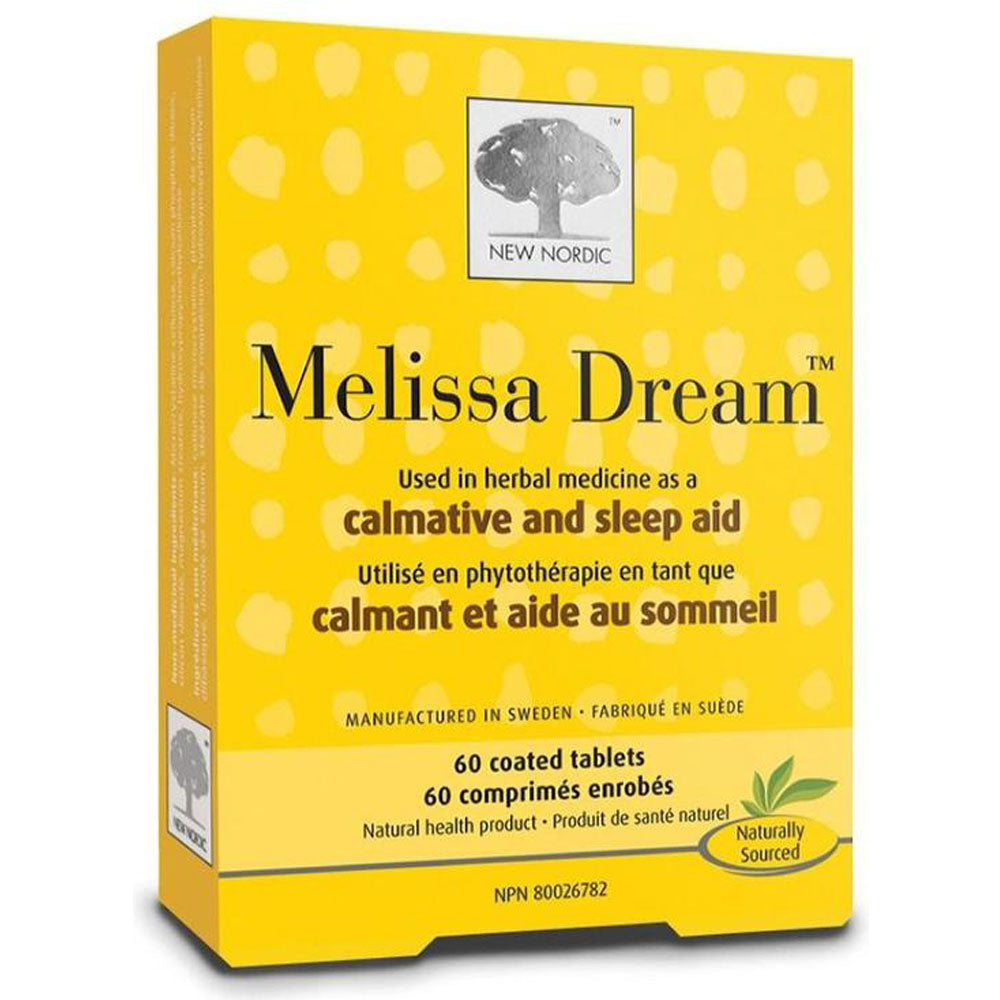 NEW NORDIC Melissa Dream (Sleep and Stress) (60 abs)