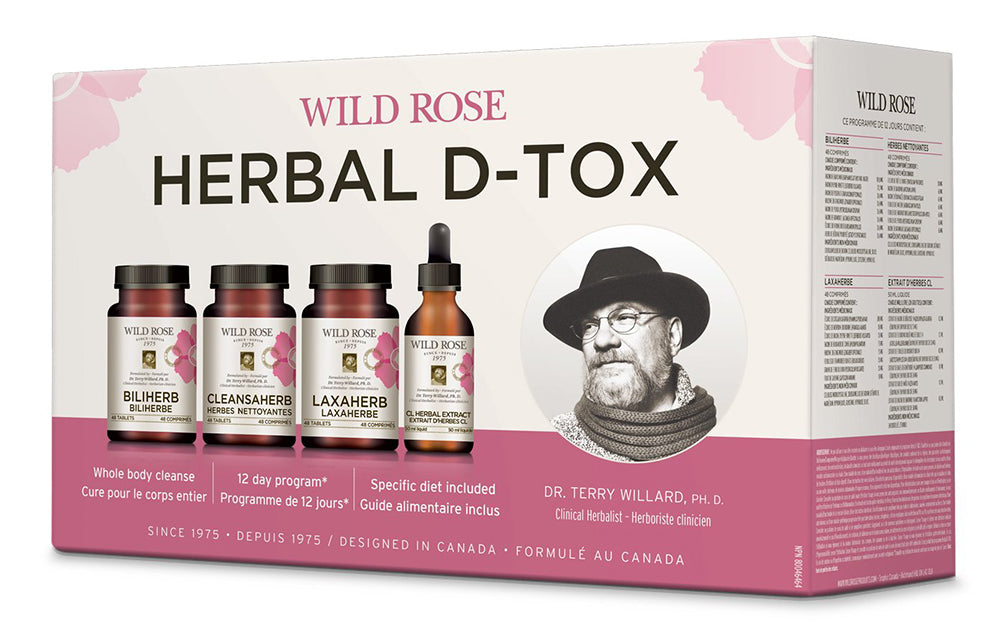 WILD ROSE Herbal D-Tox Kit