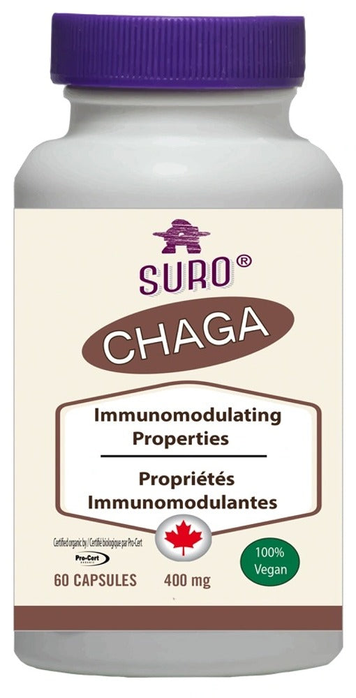 SURO Organic Canadian Chaga (60 Caps)