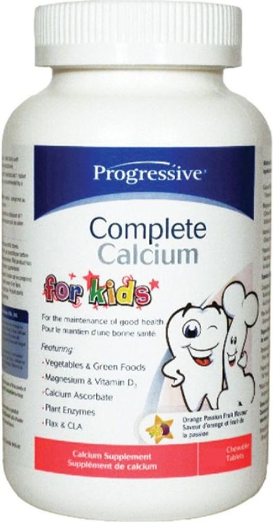 PROGRESSIVE Complete Calcium for Kids (60 chew tabs)