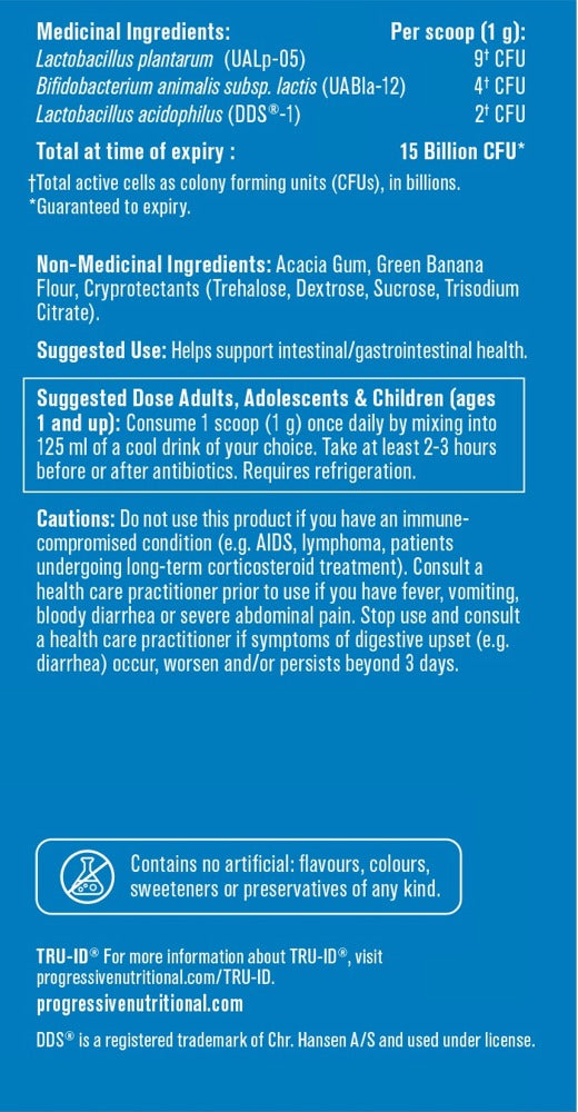 PROGRESSIVE Perfect Probiotic for Kids 15 Billion (45 gr)