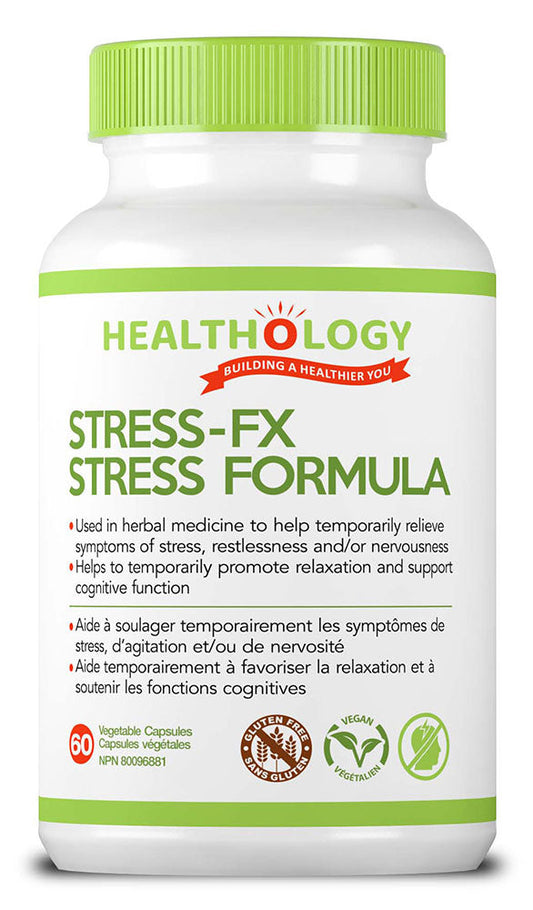 HEALTHOLOGY Stress FX Formula (60 veg caps)